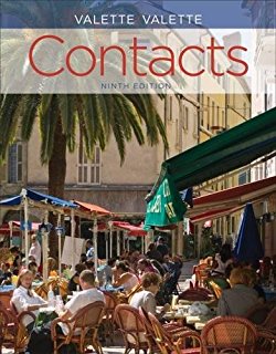 Contacts Langue et culture françaises (9th Edition)